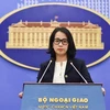 Официальный представитель Министерства иностранных дел (МИД) Вьетнама Фам Тху Ханг. (Фото: ВИА)
