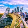Золотой мост - привлекательное место в Дананге (Фото: Sun World Ba Na Hills)