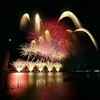 Финская команда JoHo Pyro Professional Fireworks на финале Международного фестиваля фейерверков 2024 в Дананге (DIFF) 13 июля. (Фотографии любезно предоставлены DIFF) 