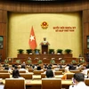 Los diputados de la Asamblea Nacional de Vietnam de la XV Legislatura continúan hoy los debates del octavo período de sesiones (Fuente: VNA)