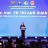 La vicepresidenta vietnamita, Vo Thi Anh Xuan, participó en la inauguración del primer Foro Empresarial de la Confederación de Veteranos de la ASEAN (Fuente: VNA)