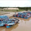 Buques pesqueros en la provincia de Quang Binh (Fuente: VNA)