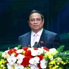 El primer ministro de Vietnam, Pham Minh Chinh, habló en la ceremonia