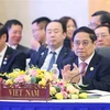 El primer ministro vietnamita, Pham Minh Chinh, intervino en la XI Cumbre de CLMV (Fuente:VNA)