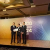 La central provincia vietnamita de Thua Thien-Hue recibió el premio en la categoría de ciudad inteligente 2024 otorgado por la ASOCIO (Fuente: VNA)