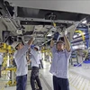 En la planta de automóviles de la marca Ford en la provincia de Hai Duong (Fuente: VNA)