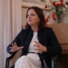 Anna Krystyna Radwan-Röhrenschef, secrétaire d'État adjointe du ministère polonais des Affaires étrangères. Photo : baoquocte.vn