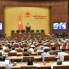 Le vice-Premier ministre Trân Hông Hà lors de la séance d’interpellations dans le cadre de la 7e session de l’Assemblée nationale de la 15e législature. Photo : VNA