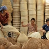 Ces derniers temps, les produits de vannerie ont été exportés vers 59 marchés étrangers. Photo: vungdecor 