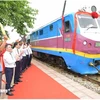 La gare de Hai Duong devient partie intégrante d’un itinéraire ferroviaire international. Photo: VietnamPlus