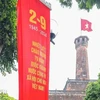 La tour du drapeau de Hanoi. Photo: VNA