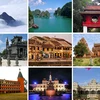 Au Vietnam, la beauté des lieux repose tant sur ses constructions humaines, pagodes et temples, que sur ses somptueuses oeuvres de la nature, comme la baie de Ha Long. Photo: Wikipédia