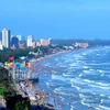 Sur la plage de Derrière (Bai Sau), à Vung Tàu. Photo : condao.com.vn