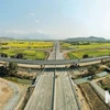 Le tronçon Nhon Son de l’autoroute Nord-Sud. Photo: Journal Ninh Thuân