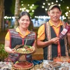 Des produits OCOP vendus au marché de Mang Den. Photo: QDND