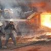 At a steel complex in Vung Ang economic zone