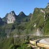 A view of Dong Van Karst Plateau in northern Ha Giang province. (Photo: VNA)