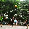 Soft volleyball keeps older generation active