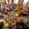 Greetings to Khmer people in Vinh Long on Sene Dolta Festival
