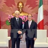 Vietnam’s legislative leader meets Italian President