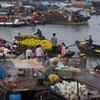 Can Tho to fix up floating market