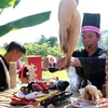 Kho Mu people perform traditional rain ritual