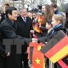 President meets Berlin Mayor, German parliamentarians 