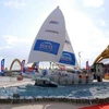 Clipper’s sailing boat model on display in Da Nang