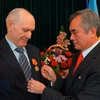 Ukrainian citizen honoured with friendship insignia