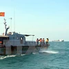 Marine search, rescue drill practiced off Kien Giang’s seaport