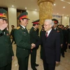 Party leader visits High Command of Hanoi capital city