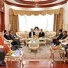 HCM City leader meets with former Lao officials
