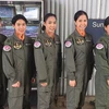 Thai air force welcomes first five female pilot trainees