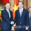 President welcomes Chinese State Councilor 