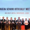 ASEAN senior officials discuss preparations of 49th AMM