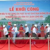 Construction begins on new overpass in Hanoi