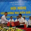 Ha Giang boosts border trade with Chinese locality 