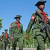 Myanmar conducts first joint military manoeuver