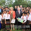 Irish President visits Quang Tri province