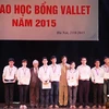 Students awarded Vallet scholarships