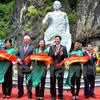 Statue of Soviet cosmonaut Titov revealed in Ha Long Bay