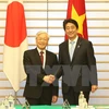 Party chief sends thank message to Japanese PM