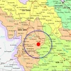 Small earthquake jolts northern mountainous province