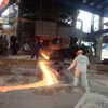 Iron and steel complex becomes operational in Cao Bang 