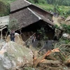 Three go missing in flood-triggered landslide in Cao Bang