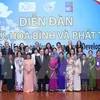 Hanoi forum discusses women’s role in equality, development 