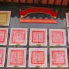 Valuable royal documents exhibited in Lam Dong