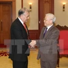 Party leader receives Mexico’s Labour Party officials