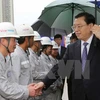 China’s top legislator visits under-construction friendship palace