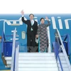 President arrives in Lima for APEC week 